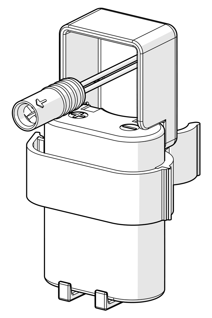 Oras - Battery holder with circuit card
