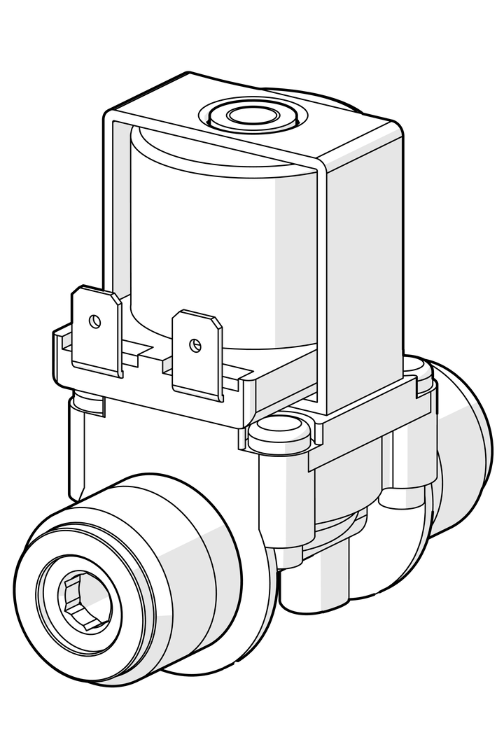 Oras - Solenoid valve complete 600865v