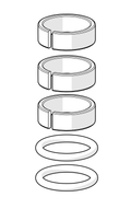 Oras - Sealing kit for spout 859358V