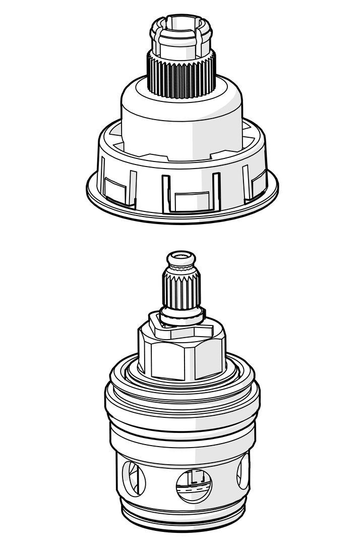 Oras - Headpart with color rings