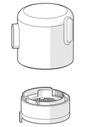 Oras Nova - Temperature control handle