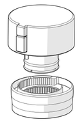 Oras - Temperature control handle 159080v