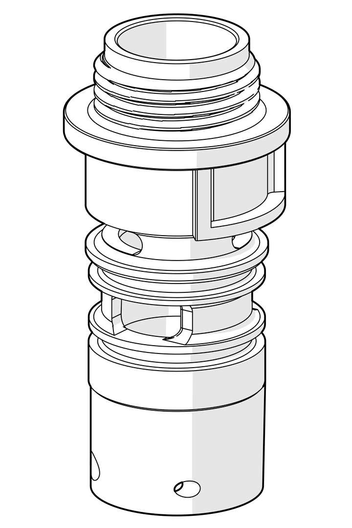 Oras - Supply pipe bushing