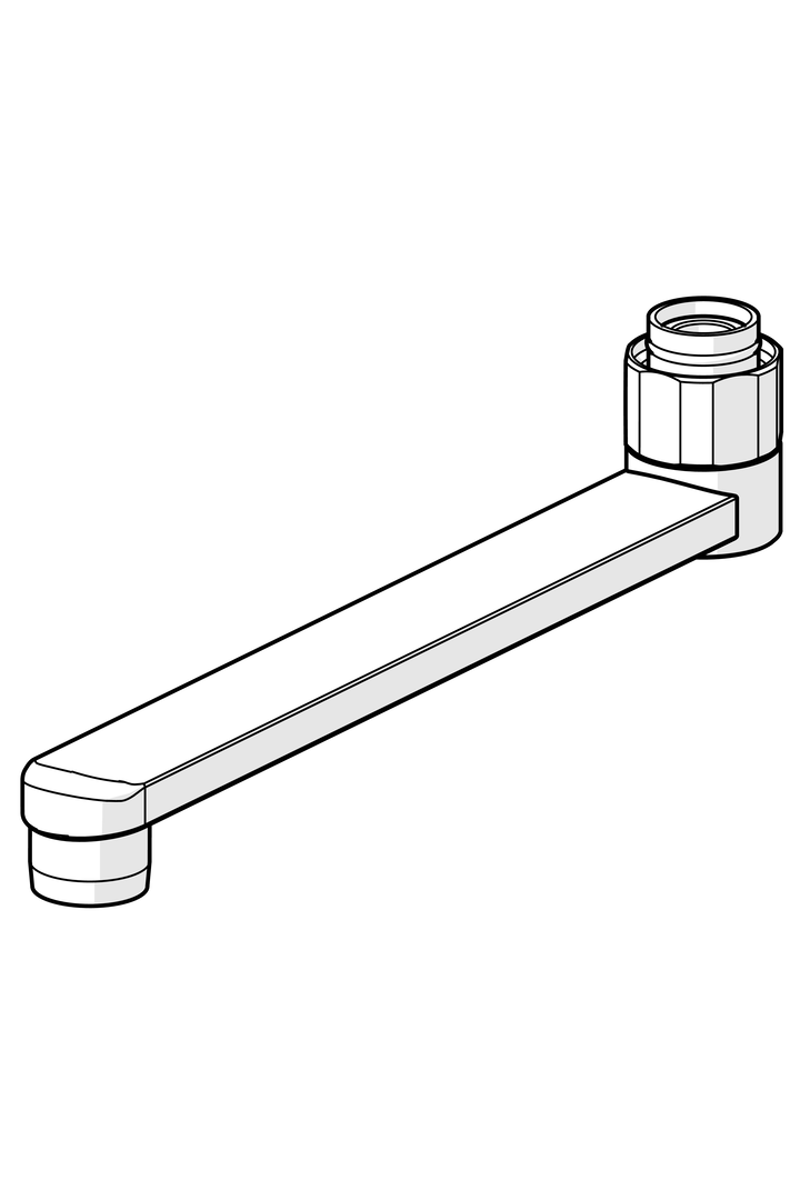 Oras Electra - Swivel spout, L=200