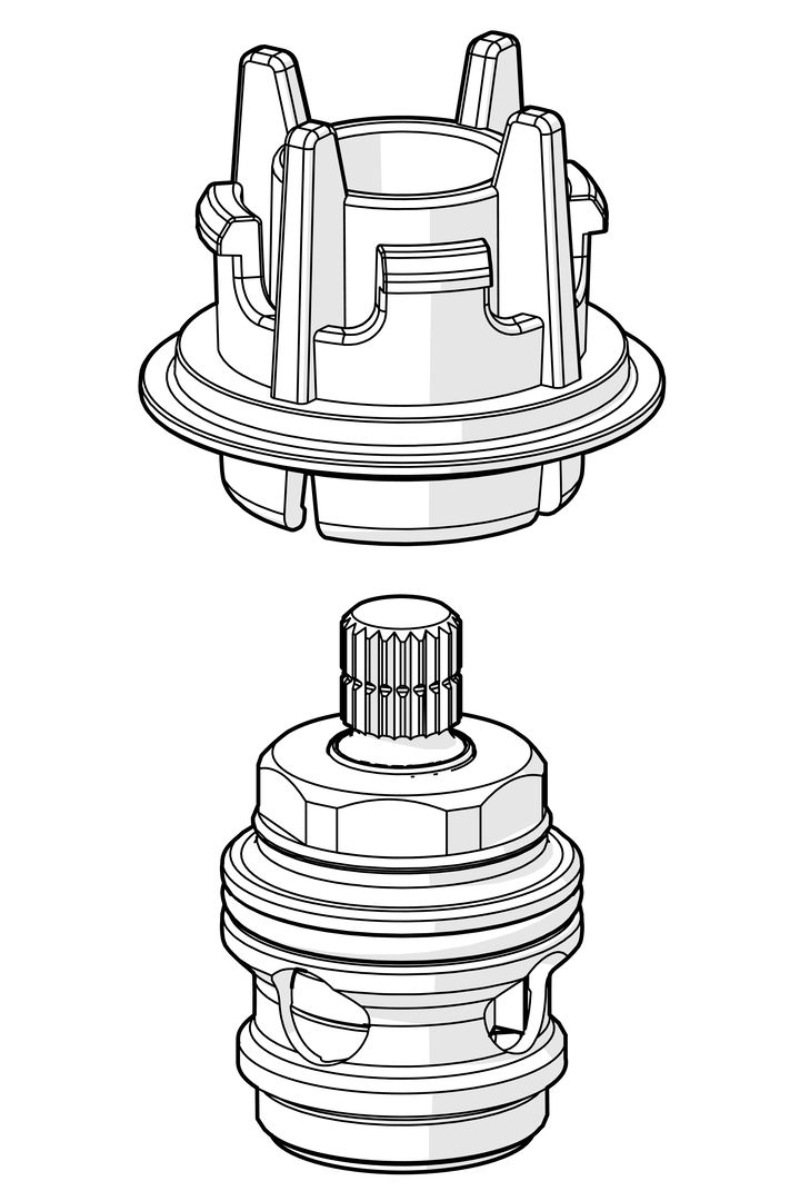 Oras - Headpart for cold water
