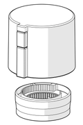 Oras - Temperature control handle 159048V