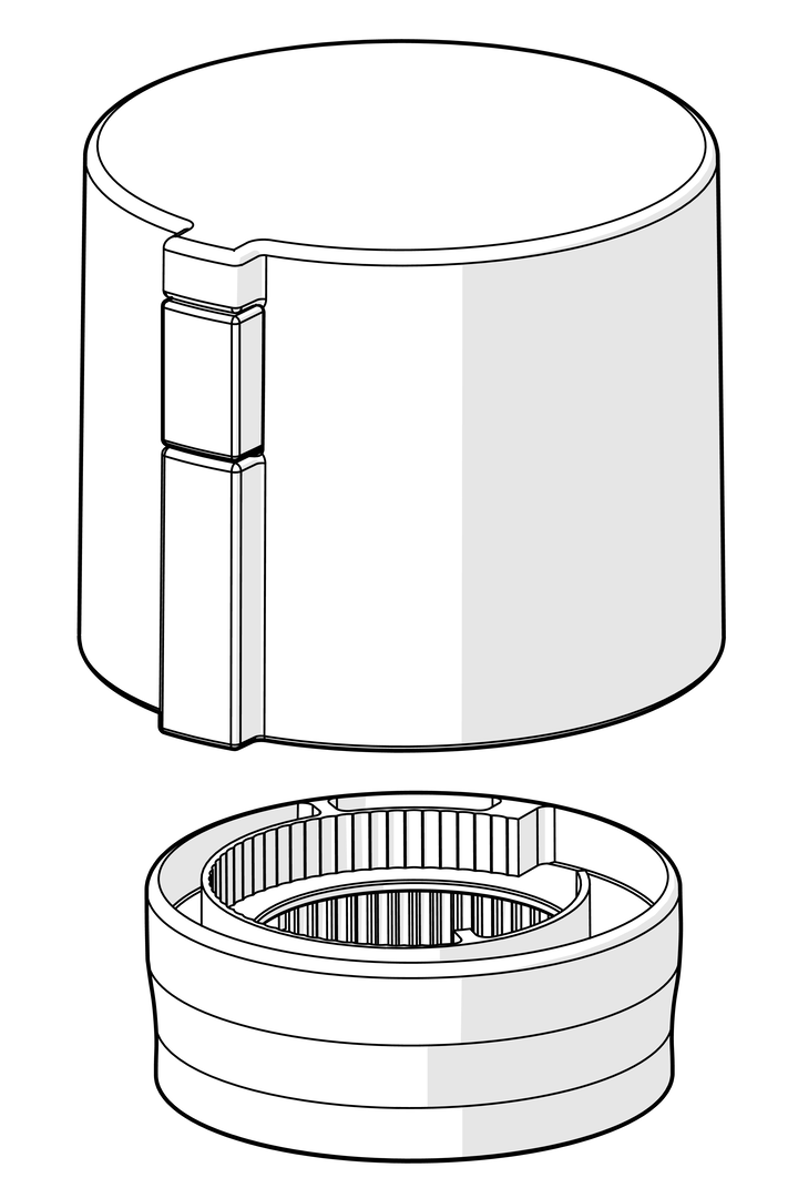 Oras - Temperature control handle 159048V
