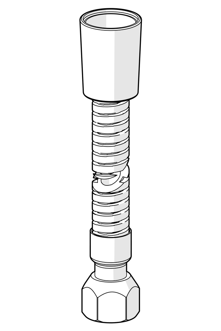 Oras - Shower hose, L=2000, G1/2xG3/8