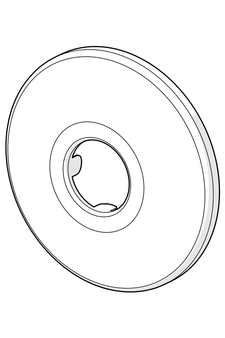 Oras - Cover flange, D70/21x9.5