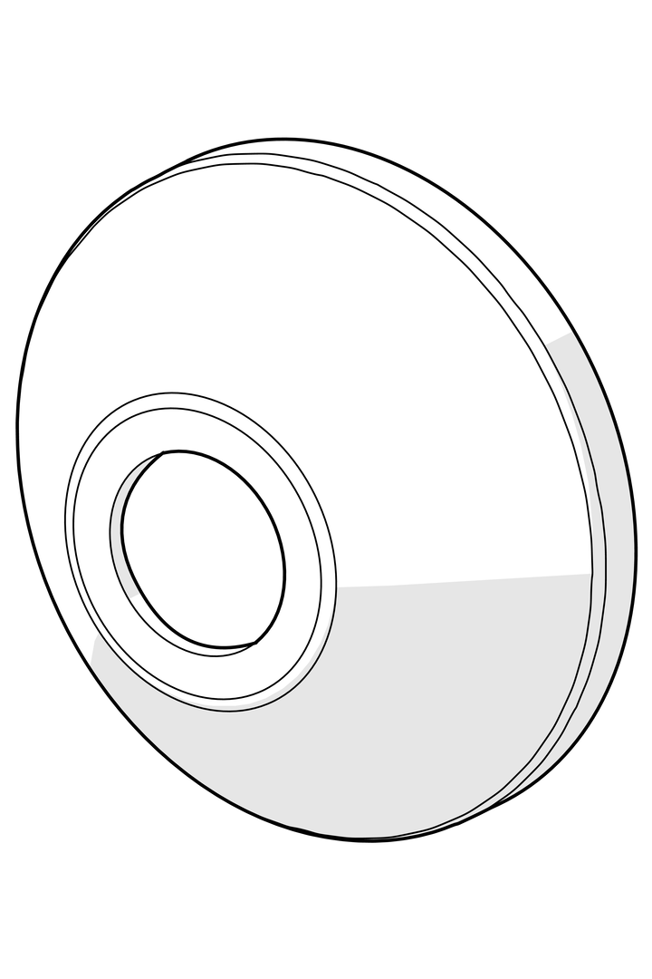 Oras - Cover flange, G3/4, D70