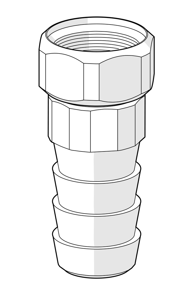 Oras - Hose coupling, G1/2, D19