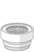 Oras - Aerator and key, M24x1 A