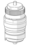 Oras - Spindle housing, DN15 S