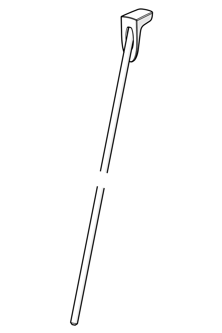 Oras - Pop-up operating rod, Safira