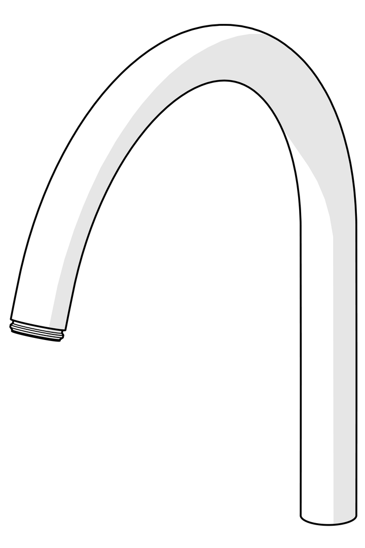 Oras Safira - High spout, L=208