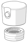 Oras Eterna - Temperature control handle