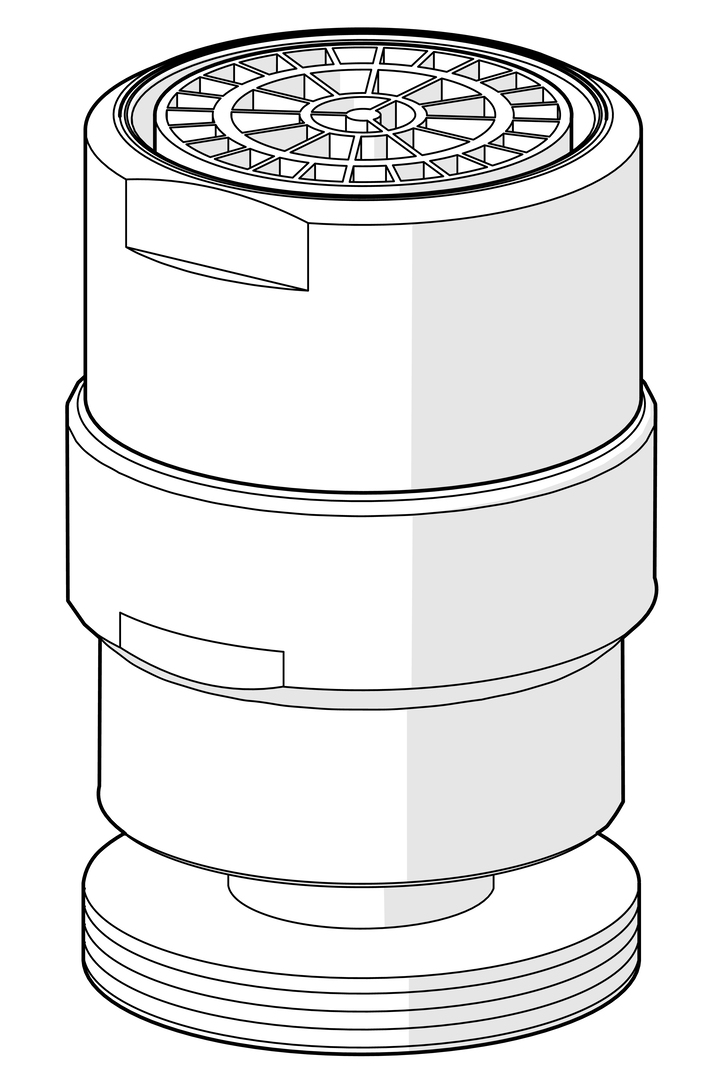 Oras - Aerator with ball joint, M24x1/M24x1