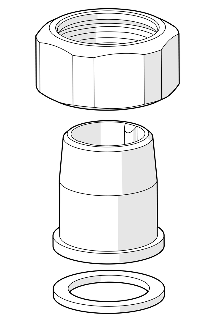 Oras - Connector, DN25