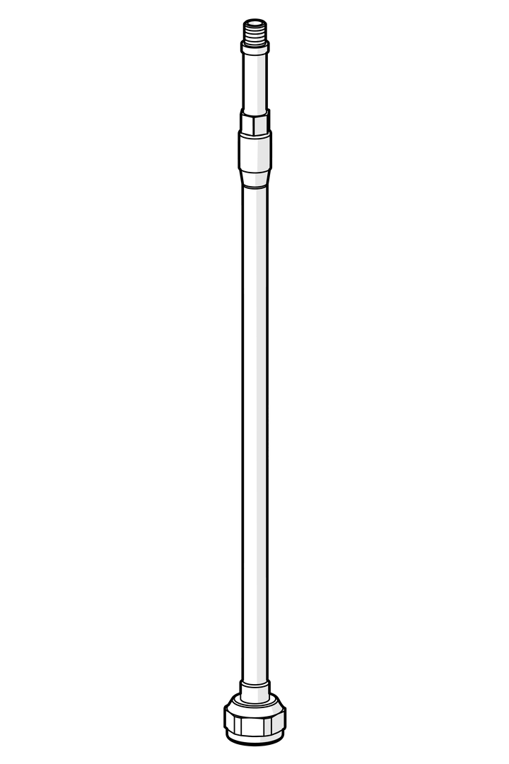 Oras - Flexible pipe, L=325, G1/2-M10x1 LH, DN8