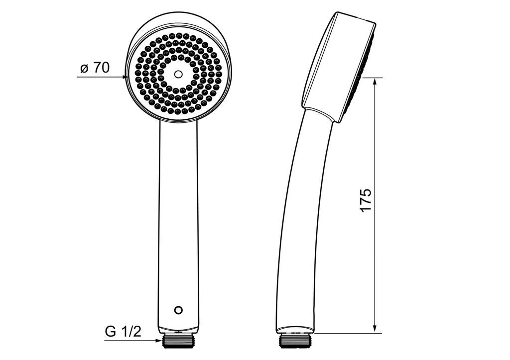 Oras Apollo - Hand shower 252022