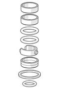 Oras - Sealing kit for spout 1001098V