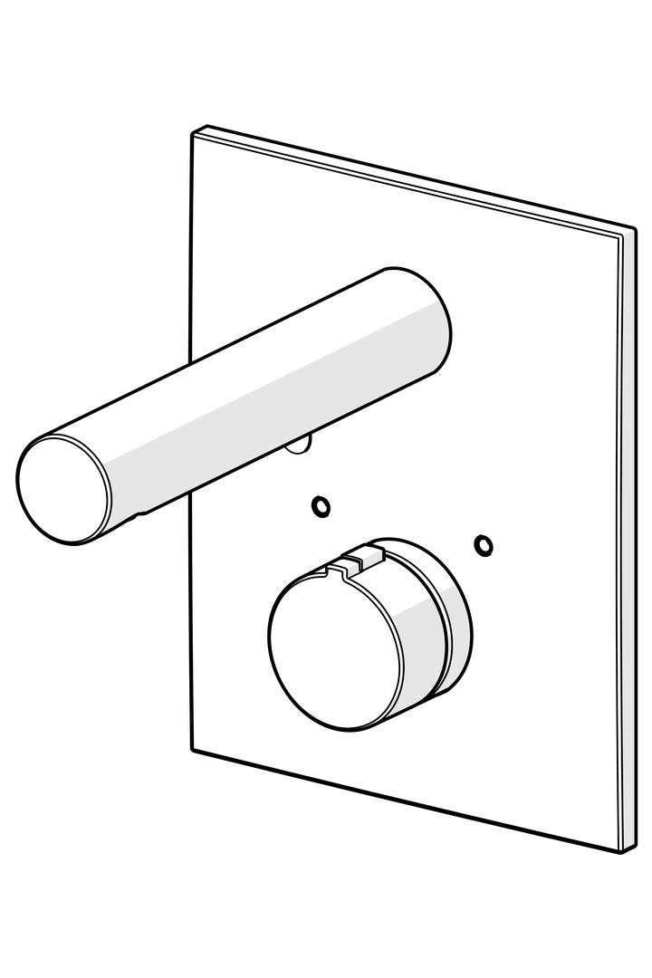 Oras Electra - Cover part for washbasin faucet, 12 V