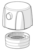 Oras - Temperature control handle 178794V