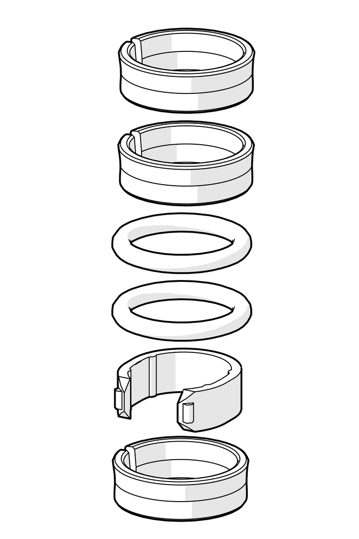 Oras - Sealing kit for spout 198287V