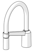 Oras Optima - High spout