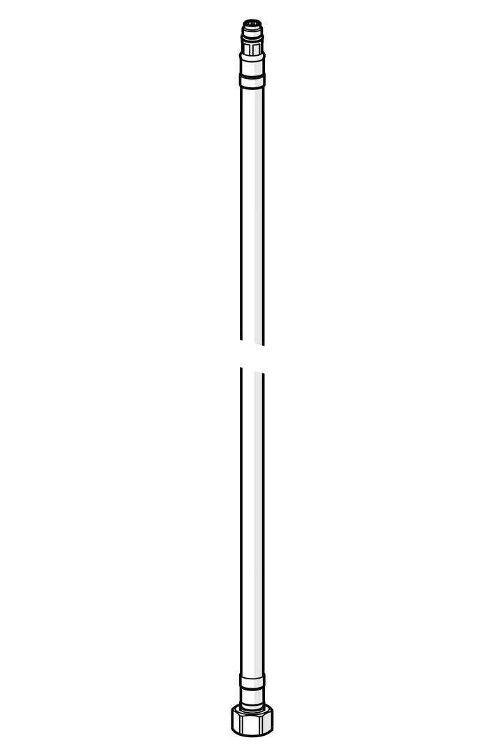 Flexible connection pipe, L=620, G3/8-M10x1