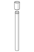 Oras - Flush pipe, 6567, 6567Z