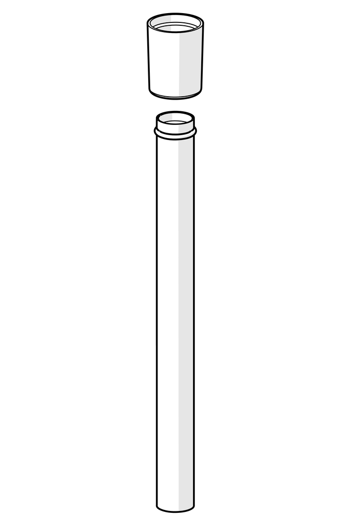 Oras - Flush pipe, 6567, 6567Z
