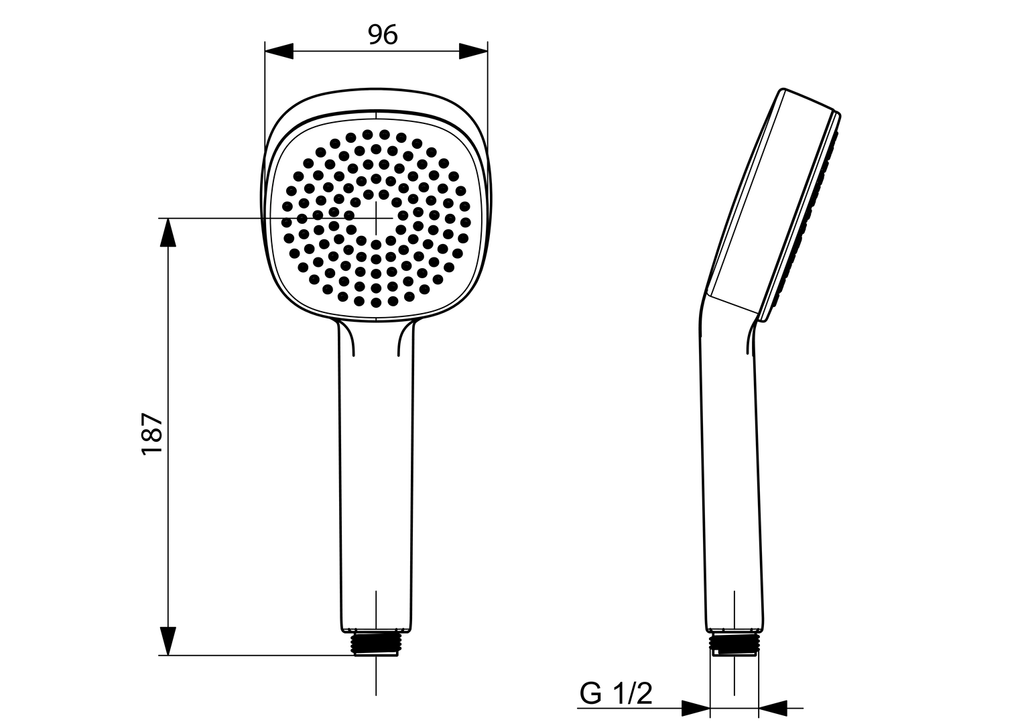 Oras Apollo Style - Hand shower 253020