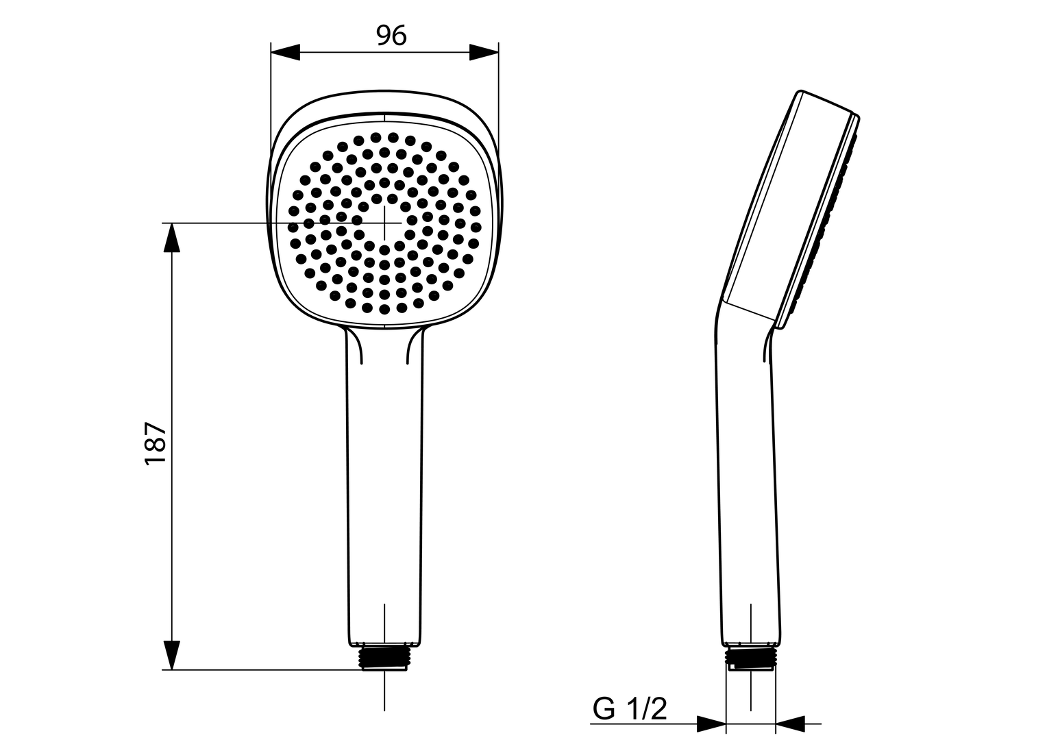 Oras Apollo Style - Hand shower 253021
