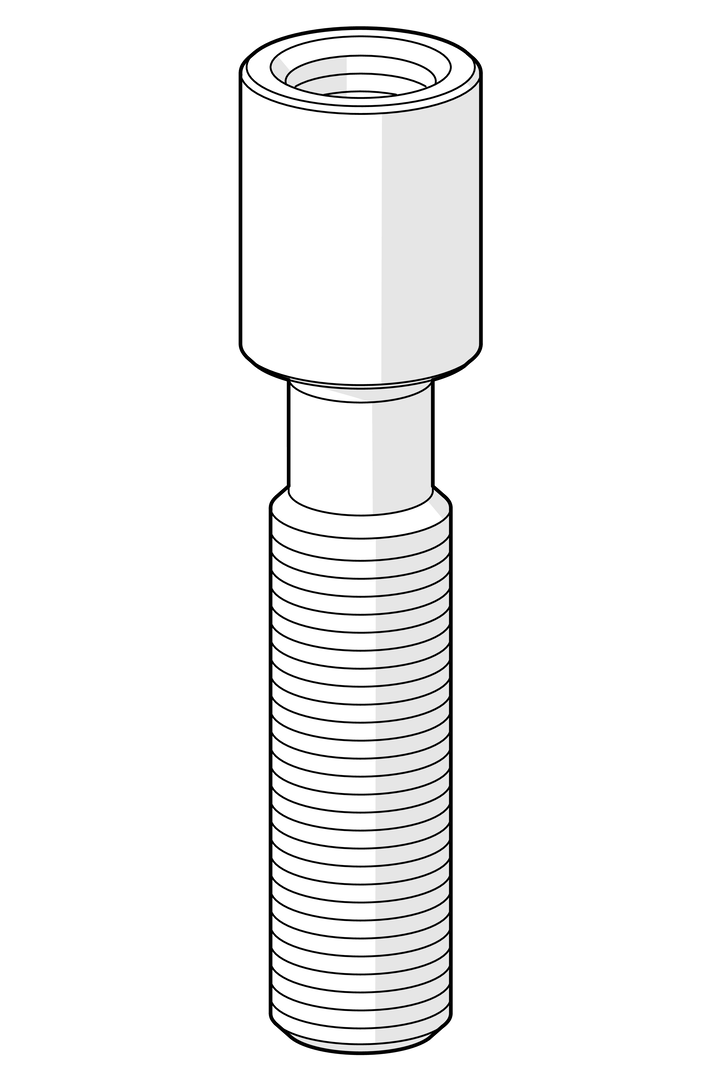 Oras - Extension screw kit, M6