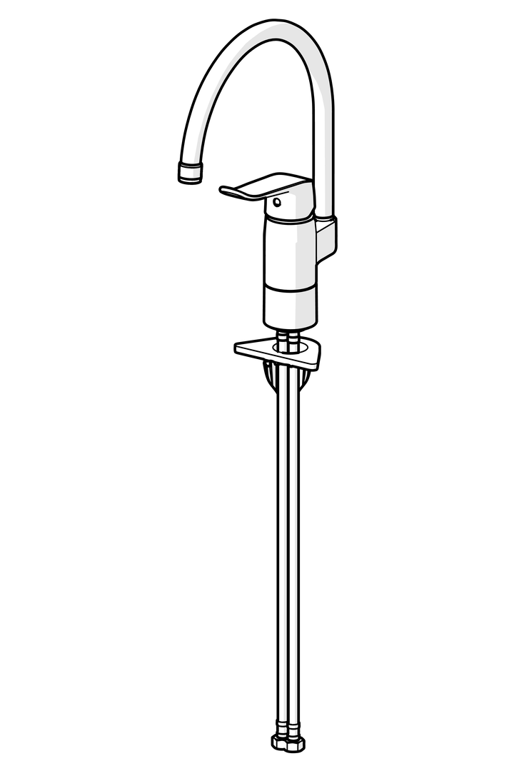 Oras Care - Kitchen faucet 5738F
