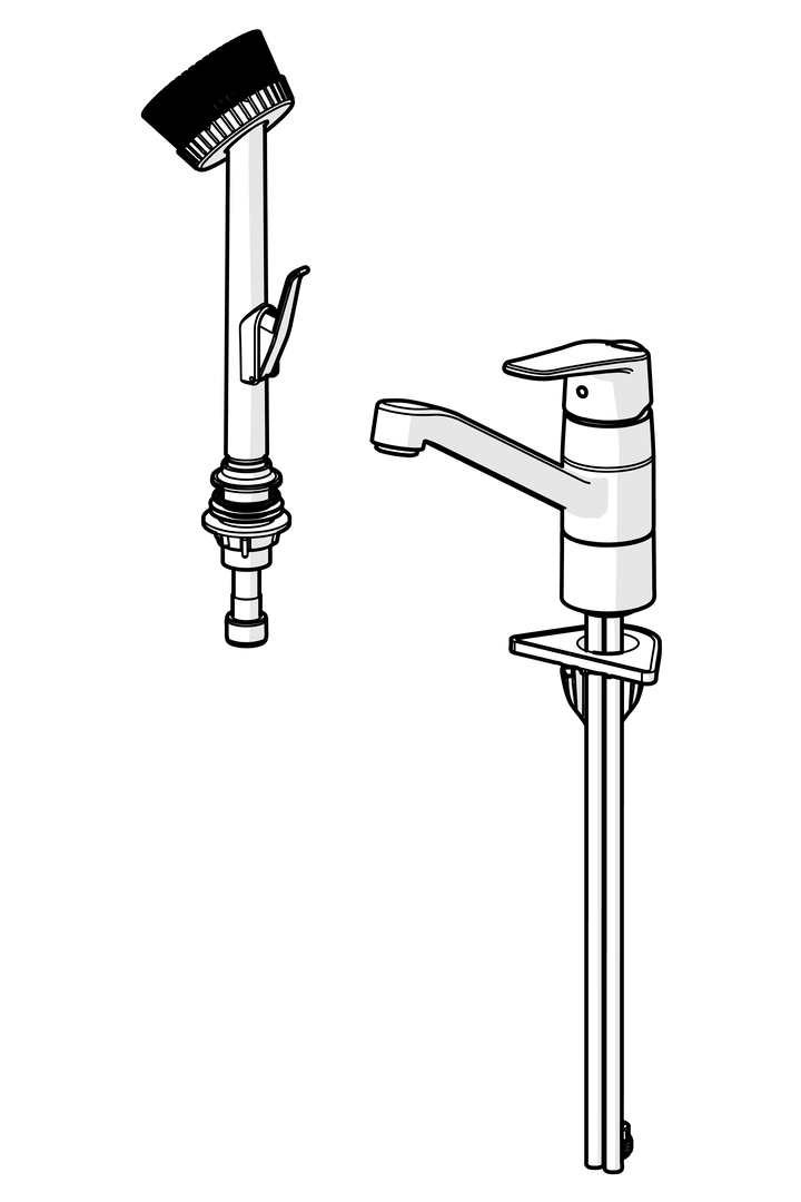 Oras Vega - Utility room faucet 1828G