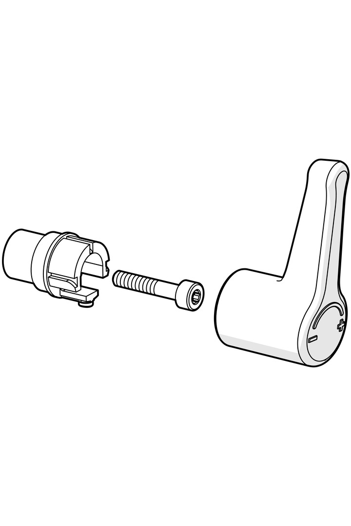 Oras Electra - Temperature control handle, L=37