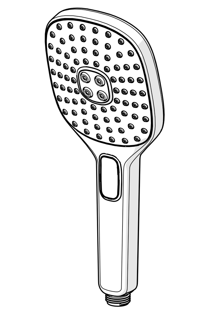 Oras Hydractiva Style - Hand shower 243403