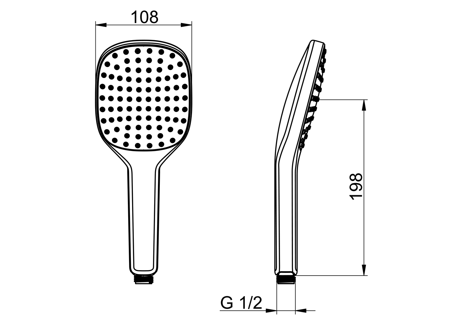 Oras Hydractiva Style - Hand shower 243401