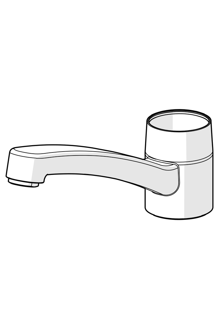 Oras - Spout, L=210 1005585V