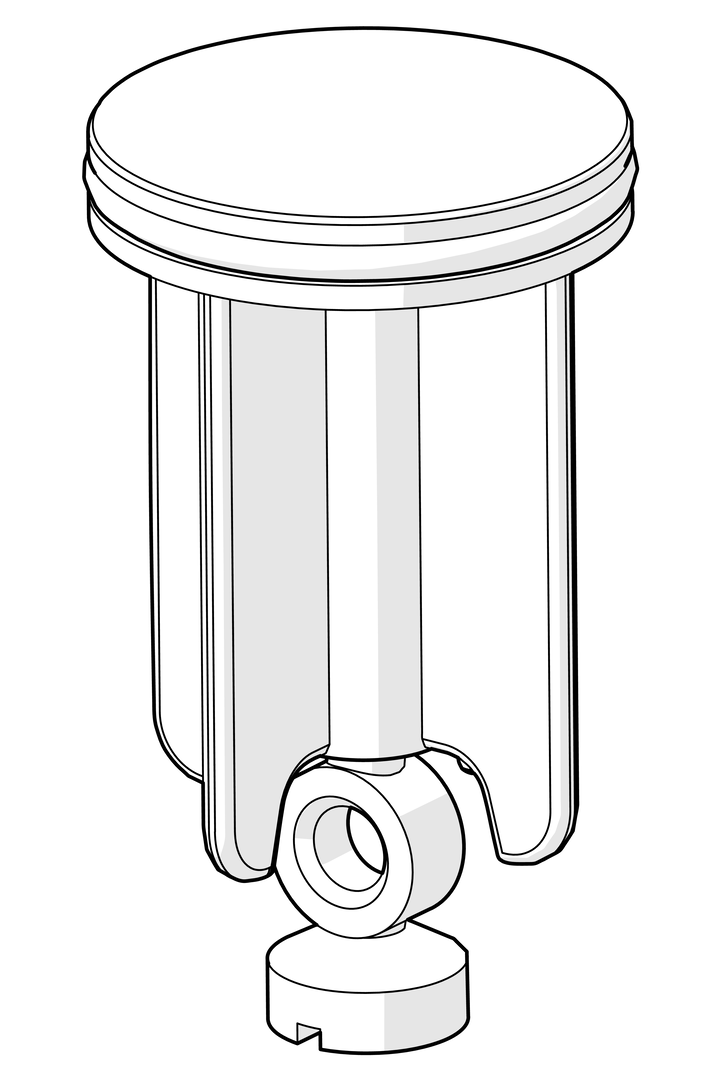 Oras - Plug for pop-up waste