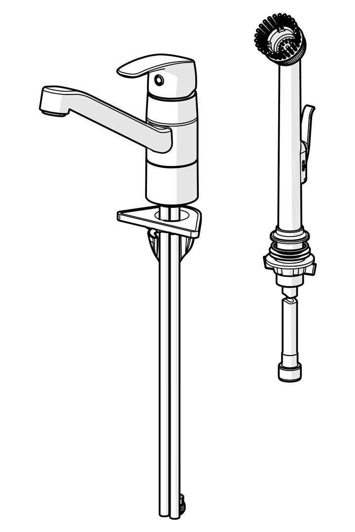 Oras Safira - Kitchen faucet 1022S