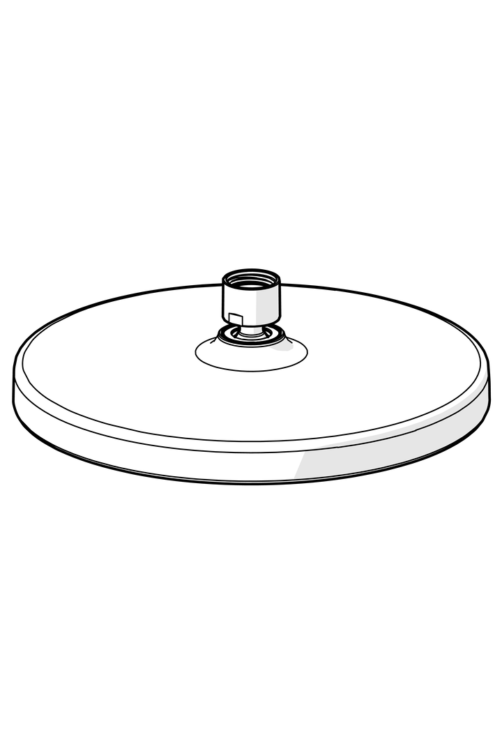 Oras Apollo - Overhead shower, d 200 mm