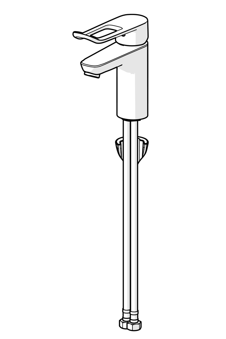 Oras Care - Washbasin faucet 5791F