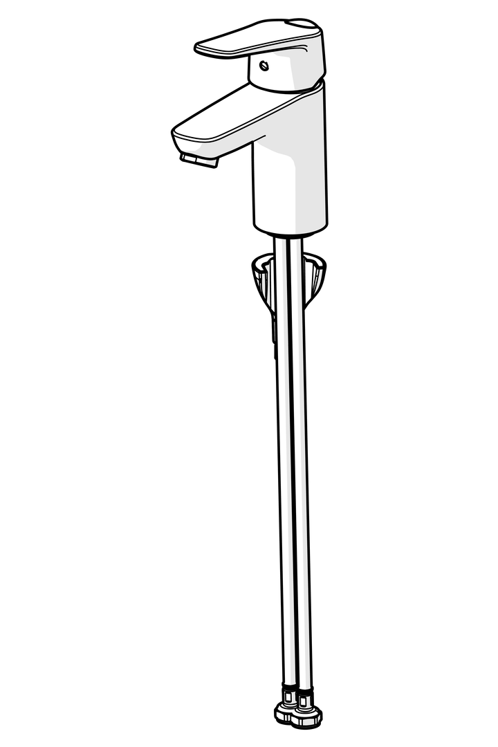 Oras Vega - Washbasin faucet 1810FG-33