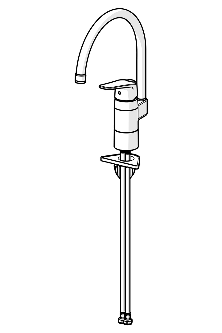 Oras Vega - Kitchen faucet 1838FG-33
