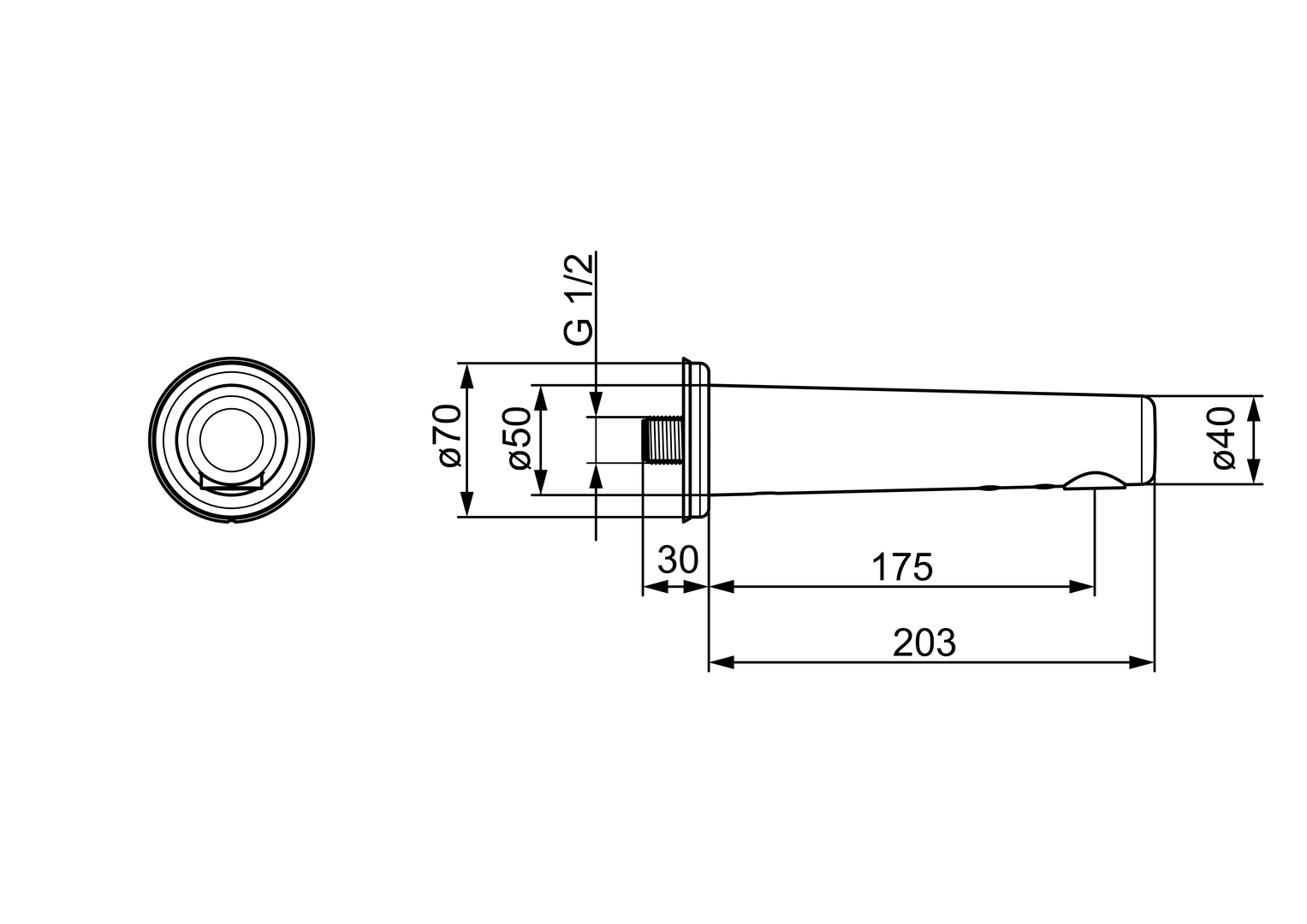 Oras Electra - Washbasin faucet, 3 V, Bluetooth 6188Z