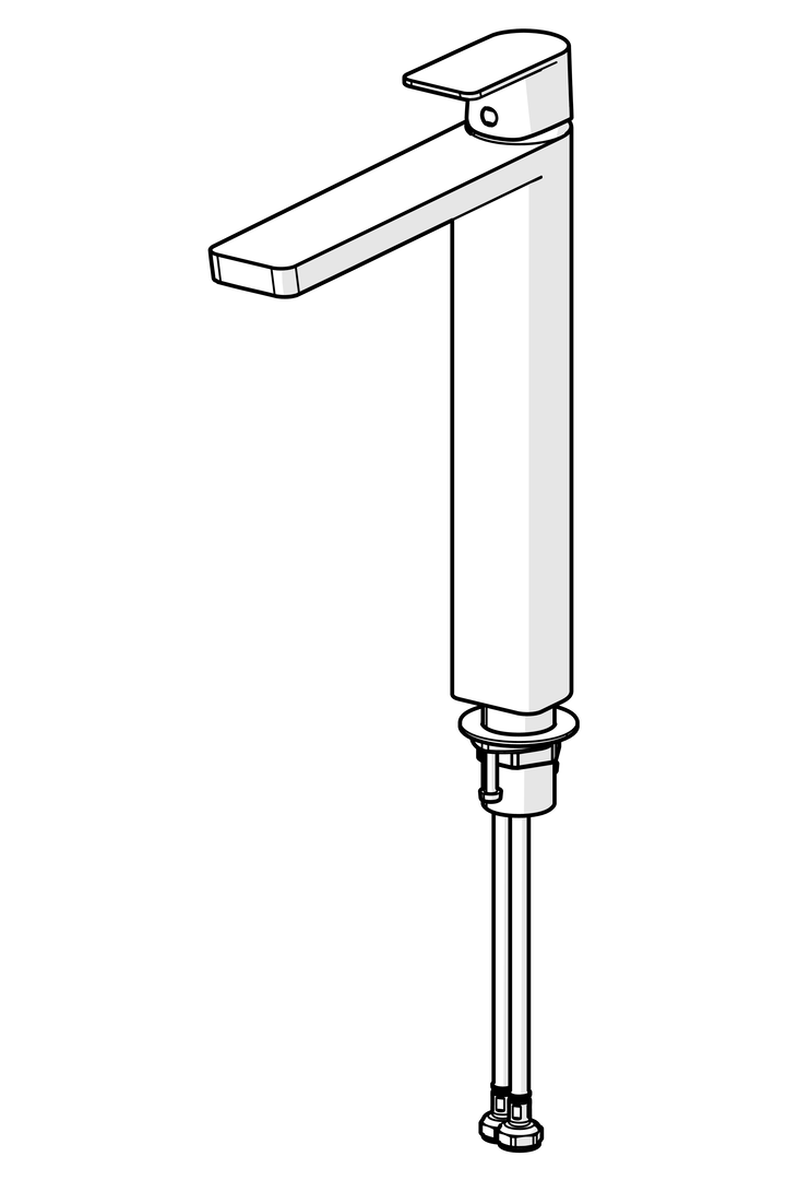 Oras Stela - High washbasin faucet 4801F