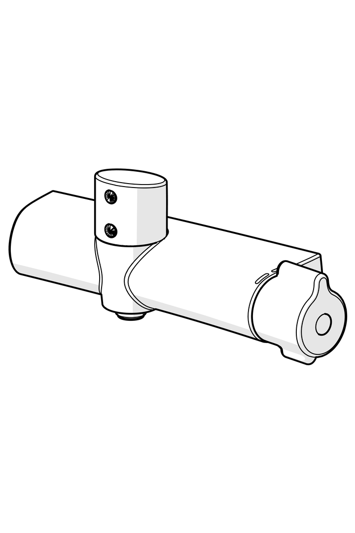 Oras Clinica Safety - Shower faucet, 6 V, Bluetooth